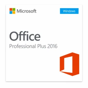 Microsoft Office 2016 Professional Plus retail box – lifetime licence key for 1 PC