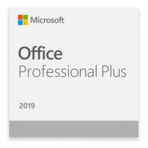 Microsoft Office 2019 Professional Plus retail box – lifetime licence key for 1 PC
