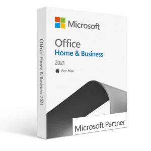Microsoft Office 2021 Home and Business for Mac retail box – lifetime licence for 1 Mac