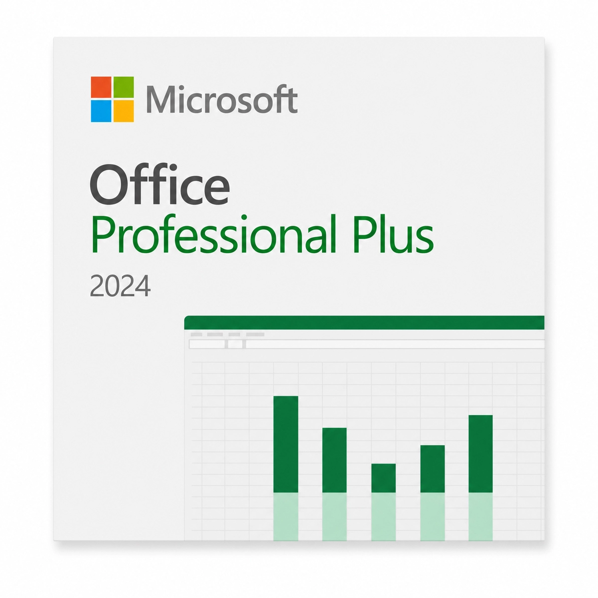 Microsoft Office 2024 Professional Plus retail box – lifetime licence key for 1 PC