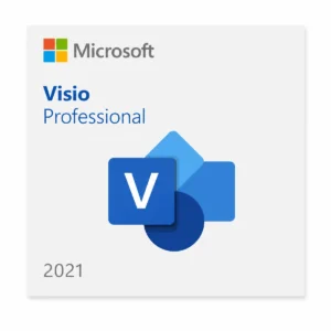 Microsoft Visio 2021 Professional retail box – lifetime licence key for 1 PC