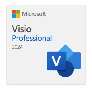 Microsoft Visio 2024 Professional retail box – lifetime licence key for 1 PC