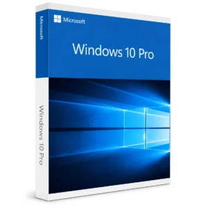 Microsoft Windows 10 Pro retail box – lifetime licence key for 1 PC