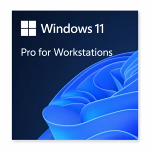 Microsoft Windows 11 Pro for Workstations retail box – lifetime licence key for 1 PC