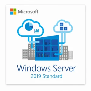 Microsoft Windows Server 2019 Standard retail box – 16-core licence key