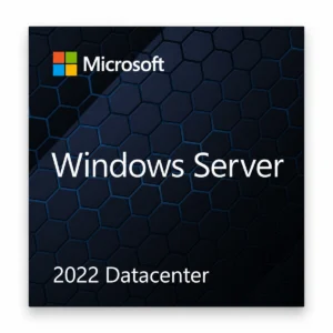 Microsoft Windows Server 2022 Datacenter retail box – 16-core licence key