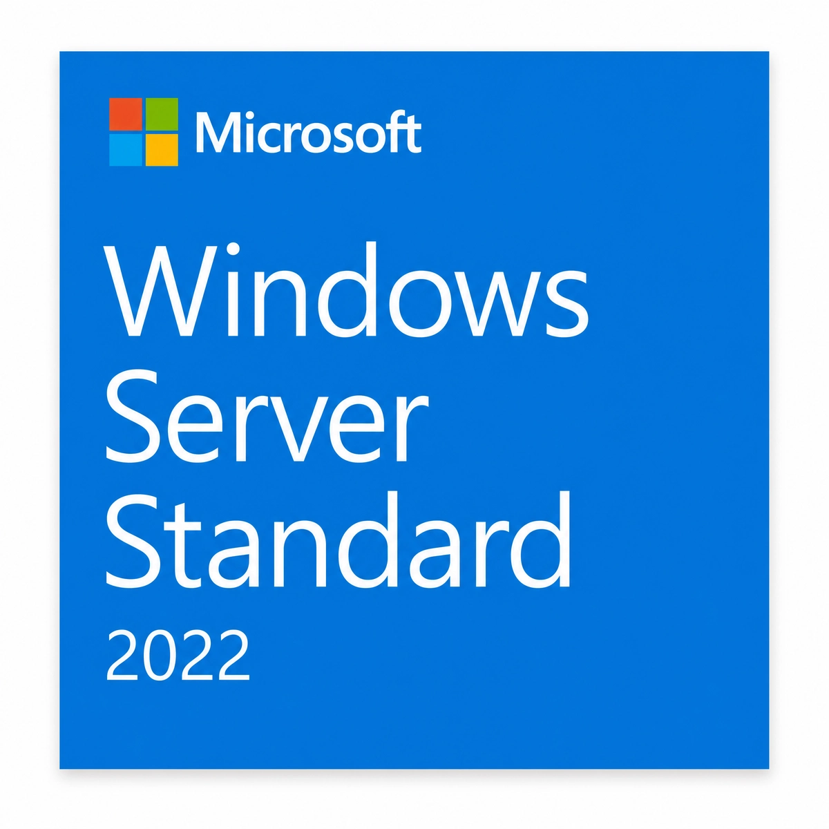 Microsoft Windows Server 2022 Standard retail box – 16-core licence key