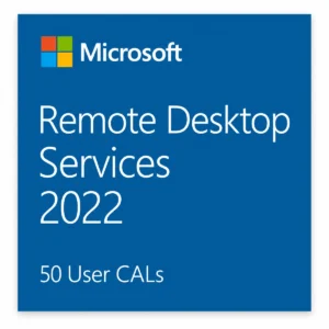 Remote Desktop Services 2022 retail box – 50 user CAL licence pack