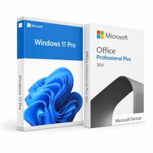 Windows 11 Pro and Office 2021 Professional Plus bundle retail boxes – lifetime licence keys for 1 PC